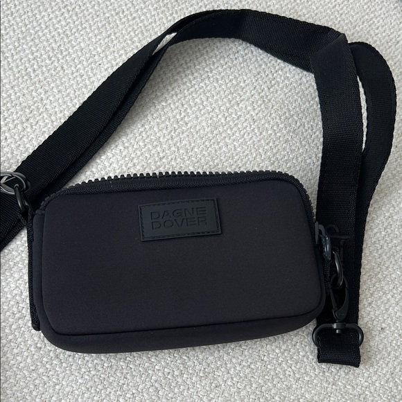 Dagne Dover Limited Edition Black Belt Bag Fanny pack card carrier - Picture 1 of 6